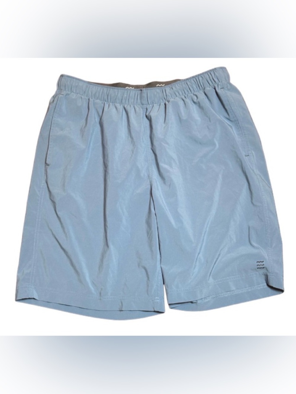 Free Fly Breeze Shorts 8” Men’s Large Blue Fog Lightweight Performance